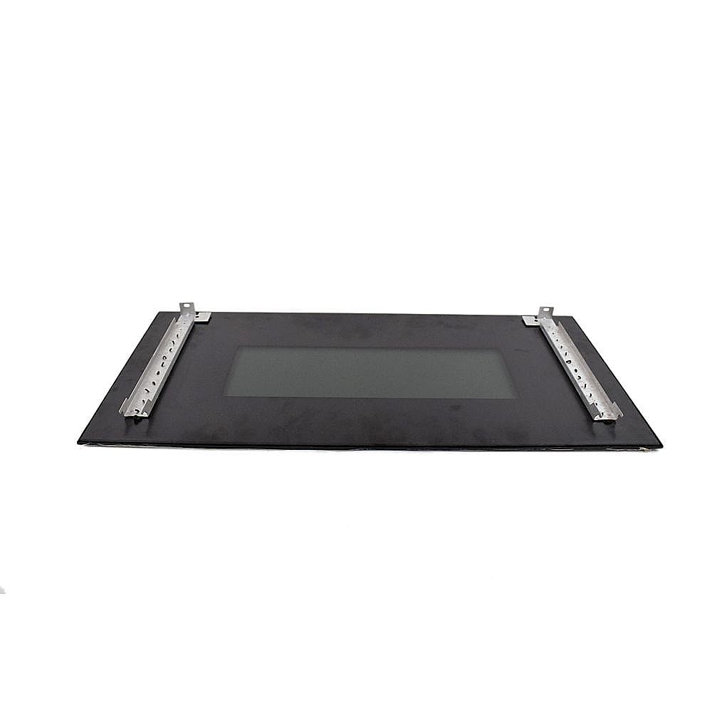 Wall Oven Microwave Door Outer Panel Assembly (black) W11203366