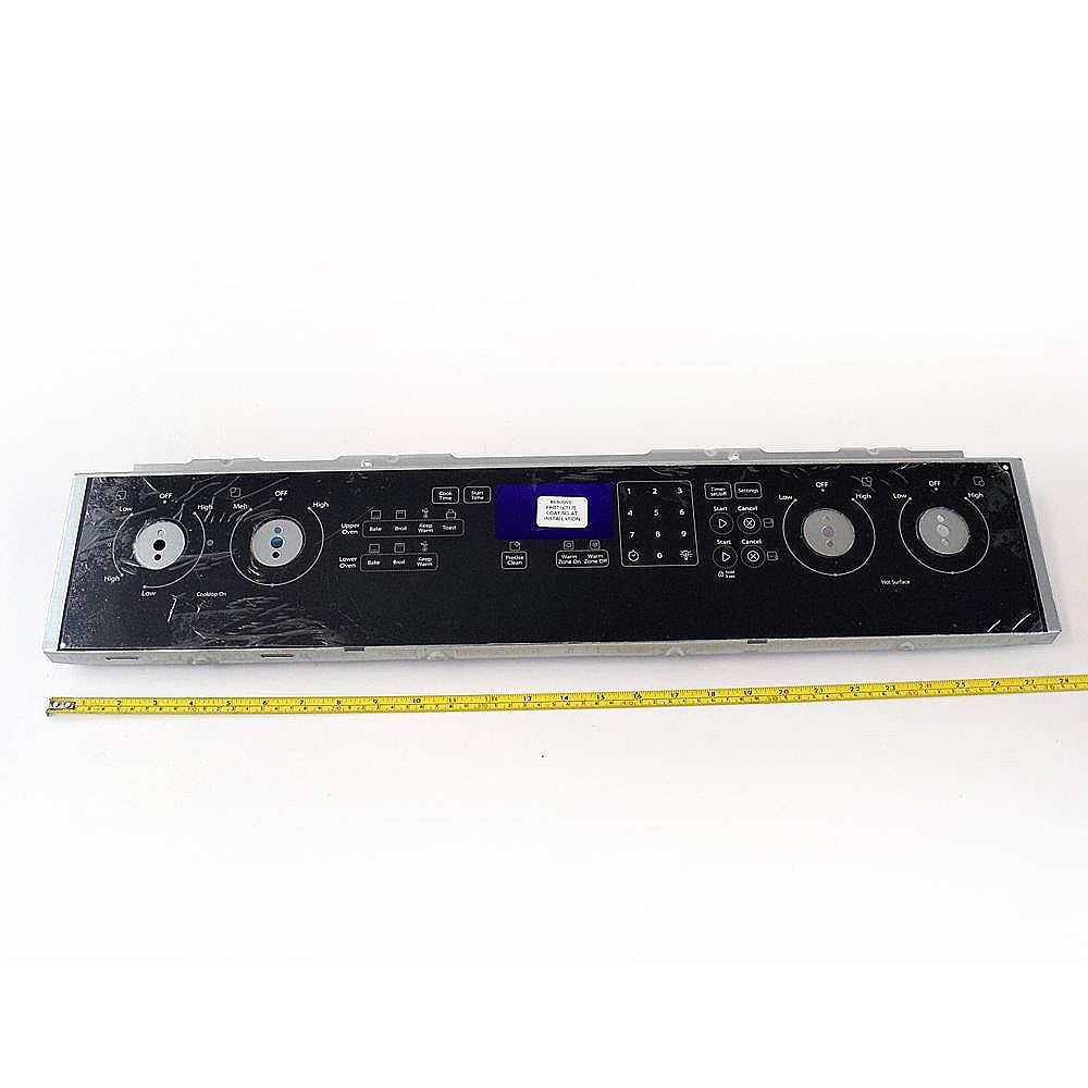 Range Control Panel Overlay (black) WPW10531229