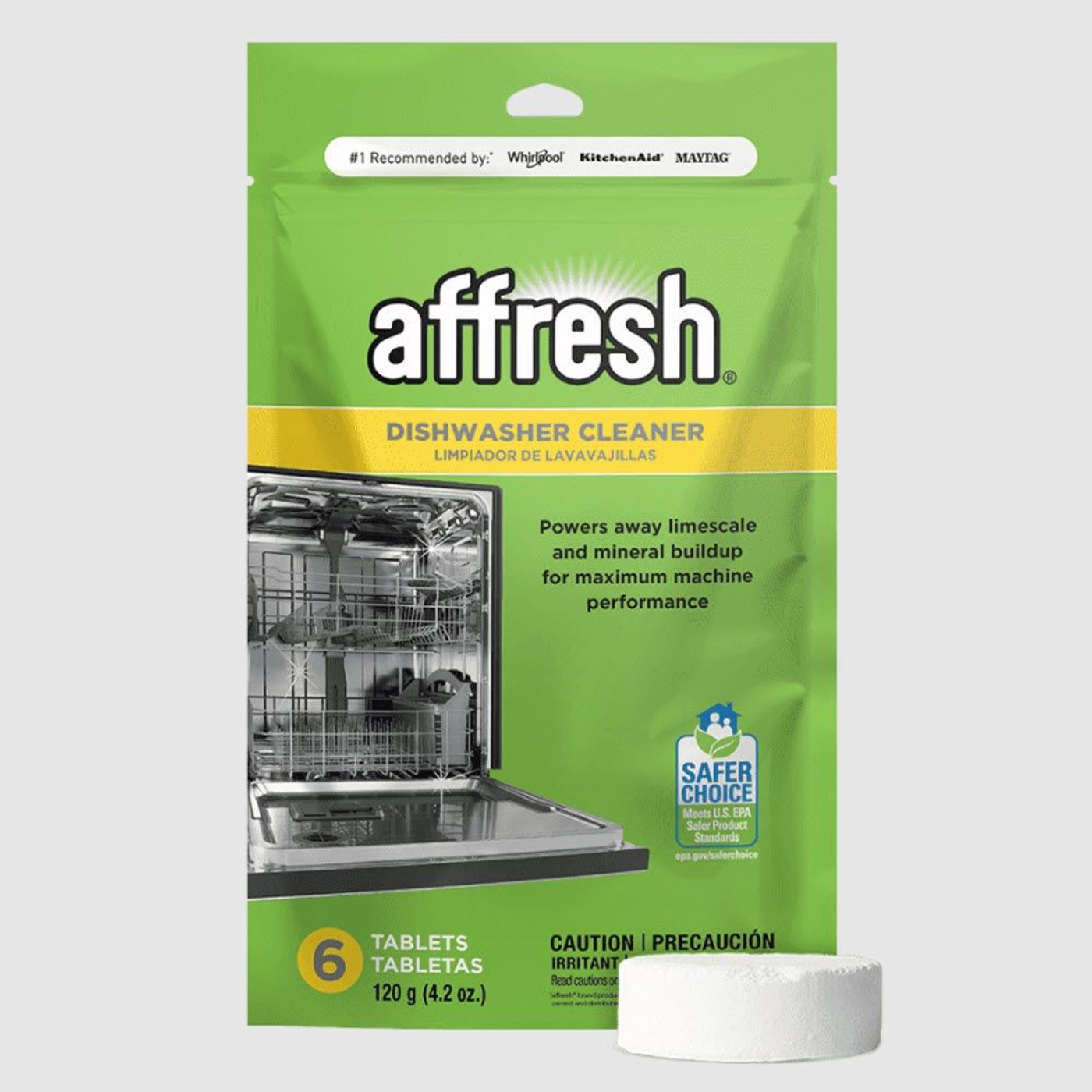 Affresh Dishwasher Cleaner, 6pack W10282479 parts Sears PartsDirect