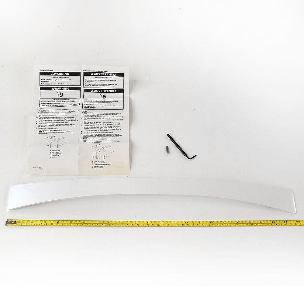 Dishwasher Door Handle Assembly (white) W10669978
