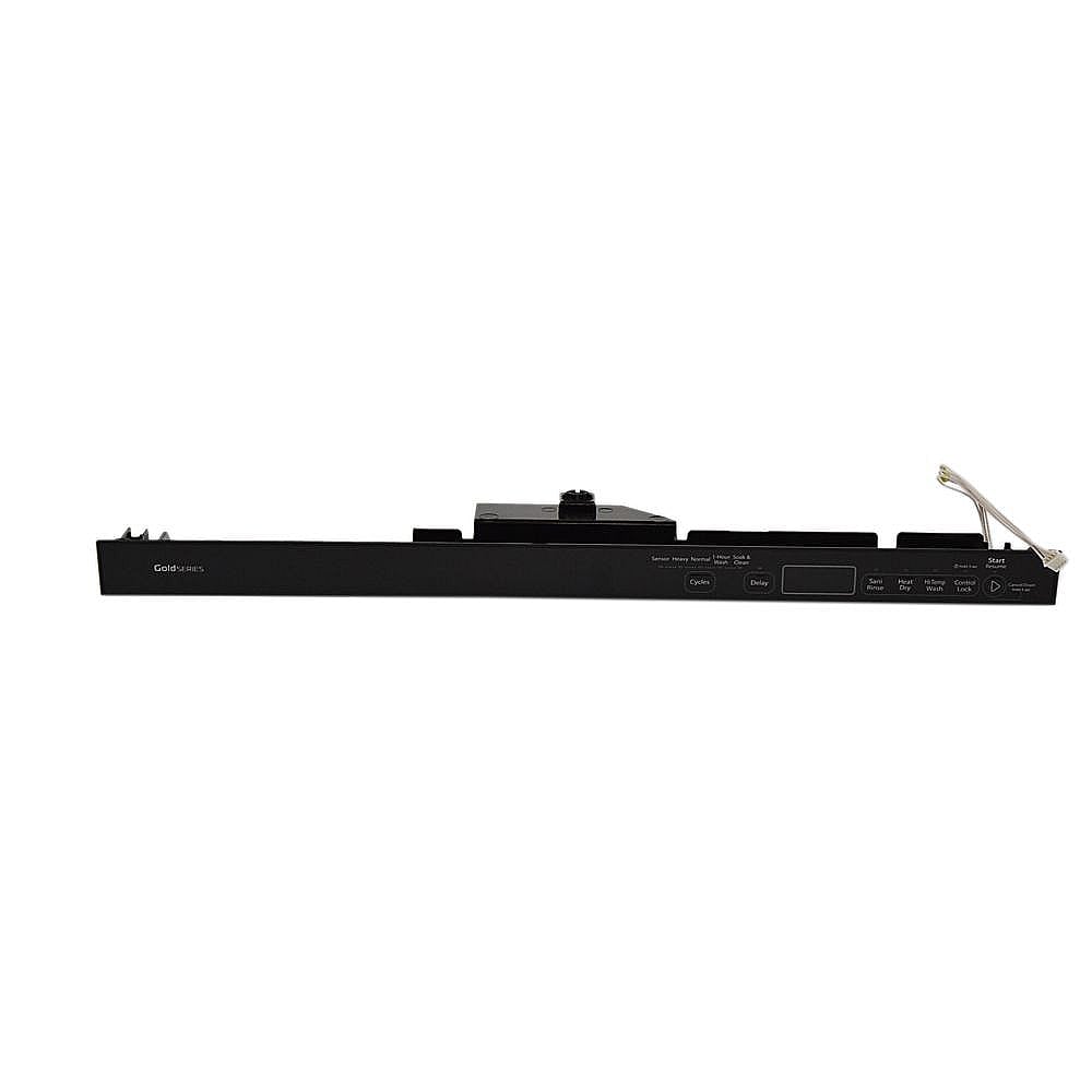 Dishwasher Control Panel And Overlay (black) W10838676