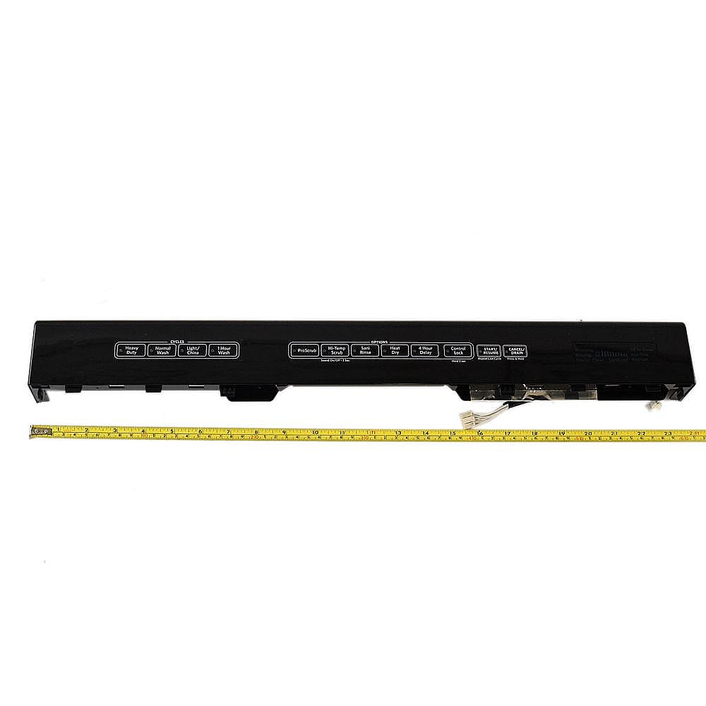 Dishwasher Control Panel And Overlay (black) WPW10500163