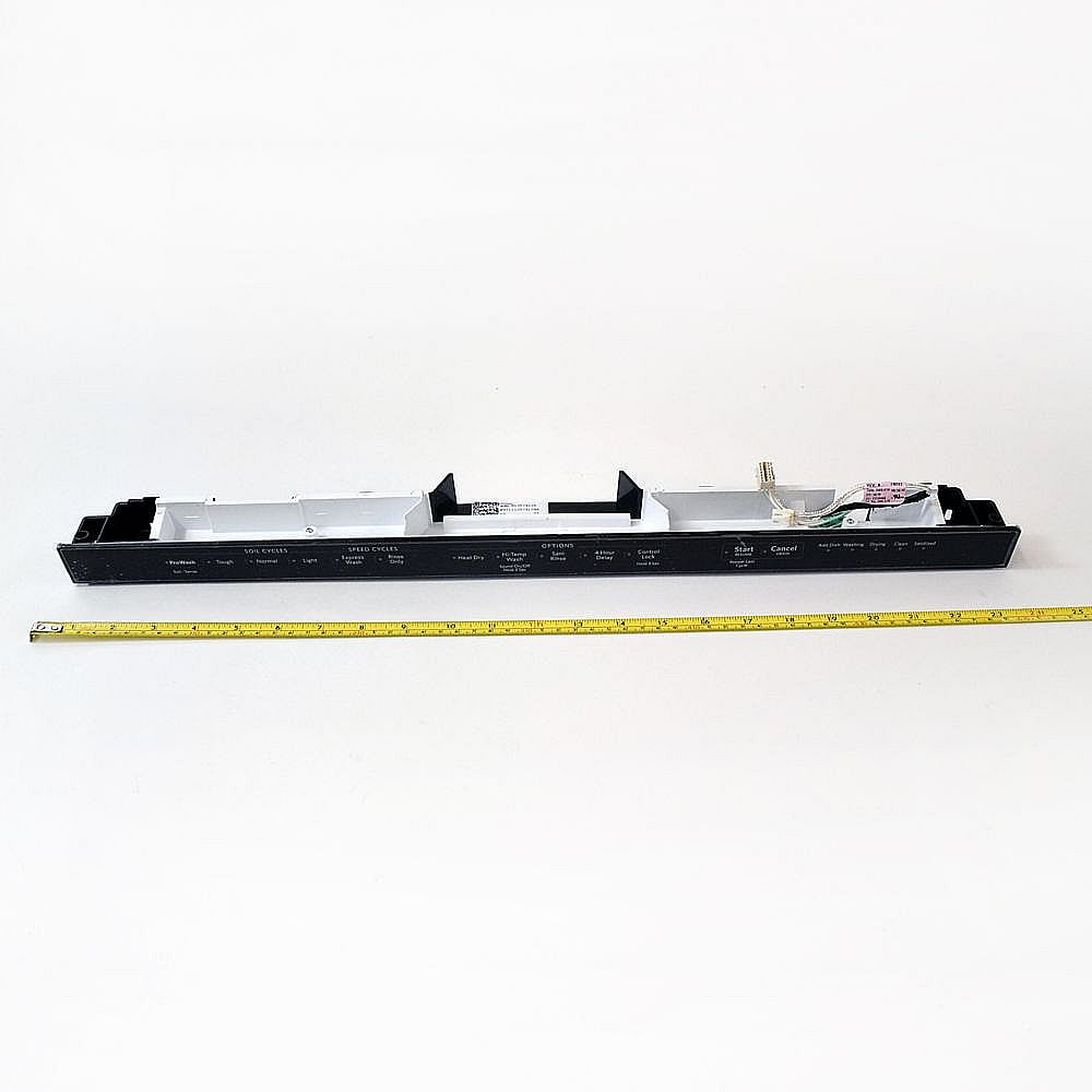 Dishwasher Control Panel And Overlay WPW10579108