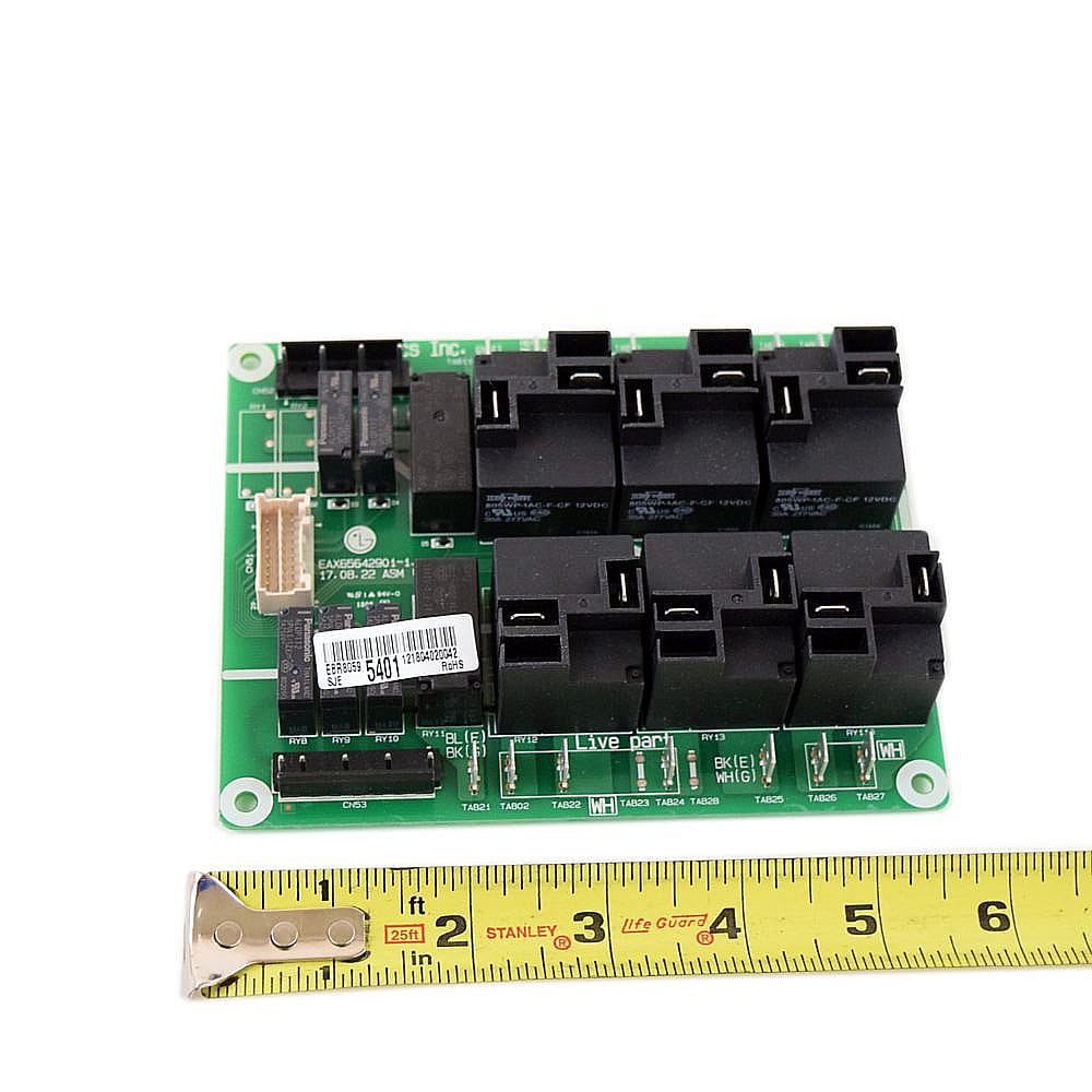Range Oven Relay Control Board EBR80595401