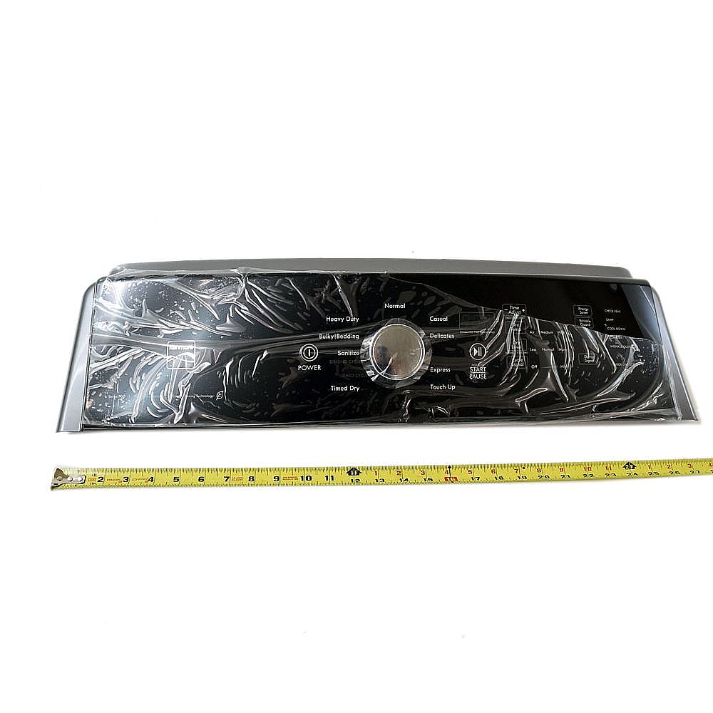Dryer Control Panel Assembly (chrome Shadow) W10796437