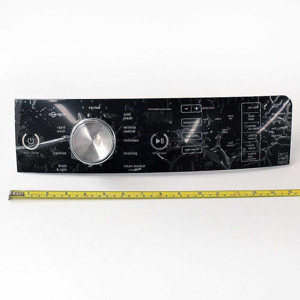 Washer User Interface (chrome Shadow) W10911044