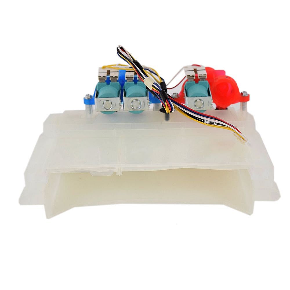 Washer Dispenser Housing And Water Inlet Valve Assembly W11127358