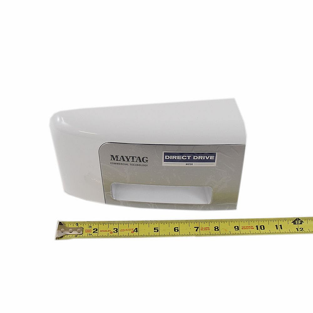 Whirlpool Washer Dispenser Drawer Handle, White W11254812