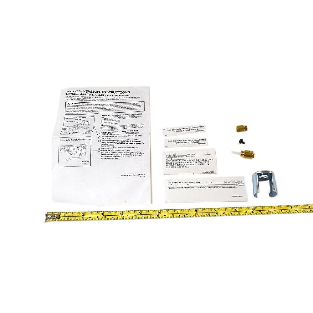 Dryer Lp Conversion Kit WE25X217DS
