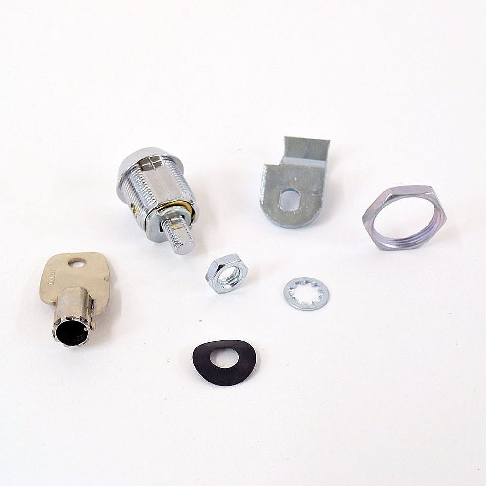 Commercial Laundry Appliance Meter Case Lock And Key Assembly 68-1174-32-777