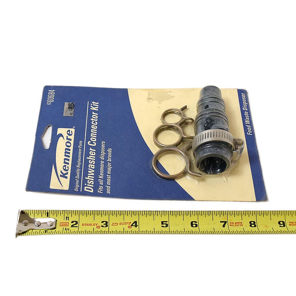 Dishwasher Drain Hose Connector And Clamp Assembly 60684
