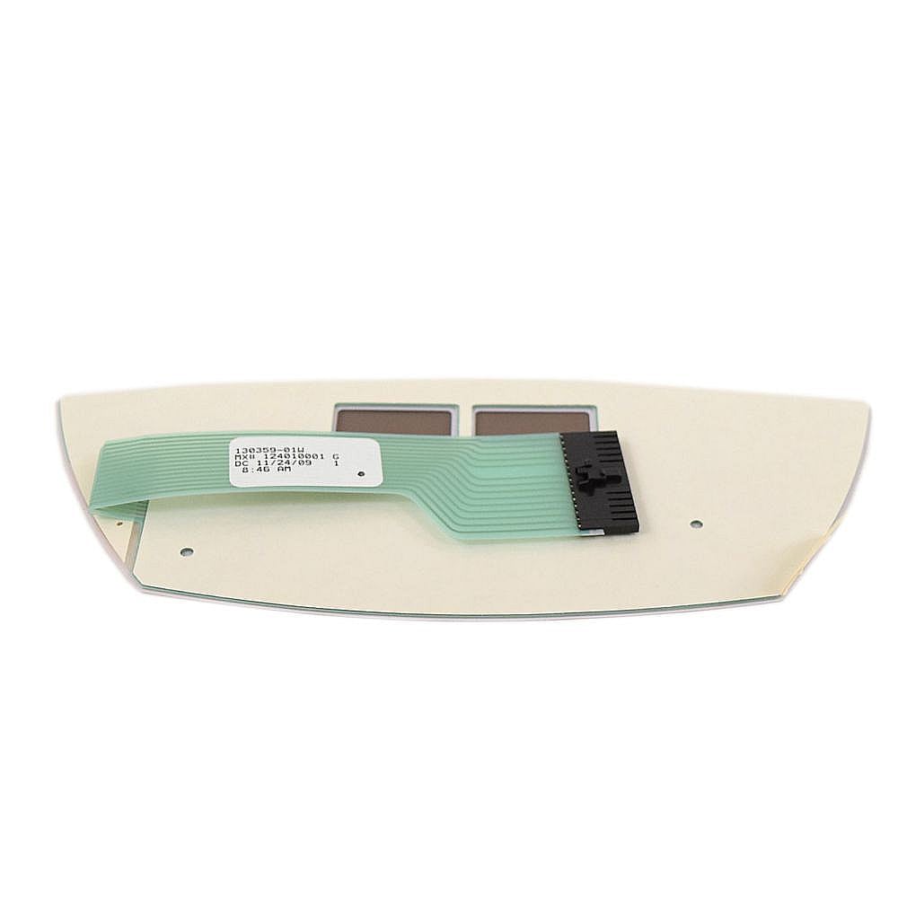 Refrigerator Dispenser Control Overlay (white) 13035901W