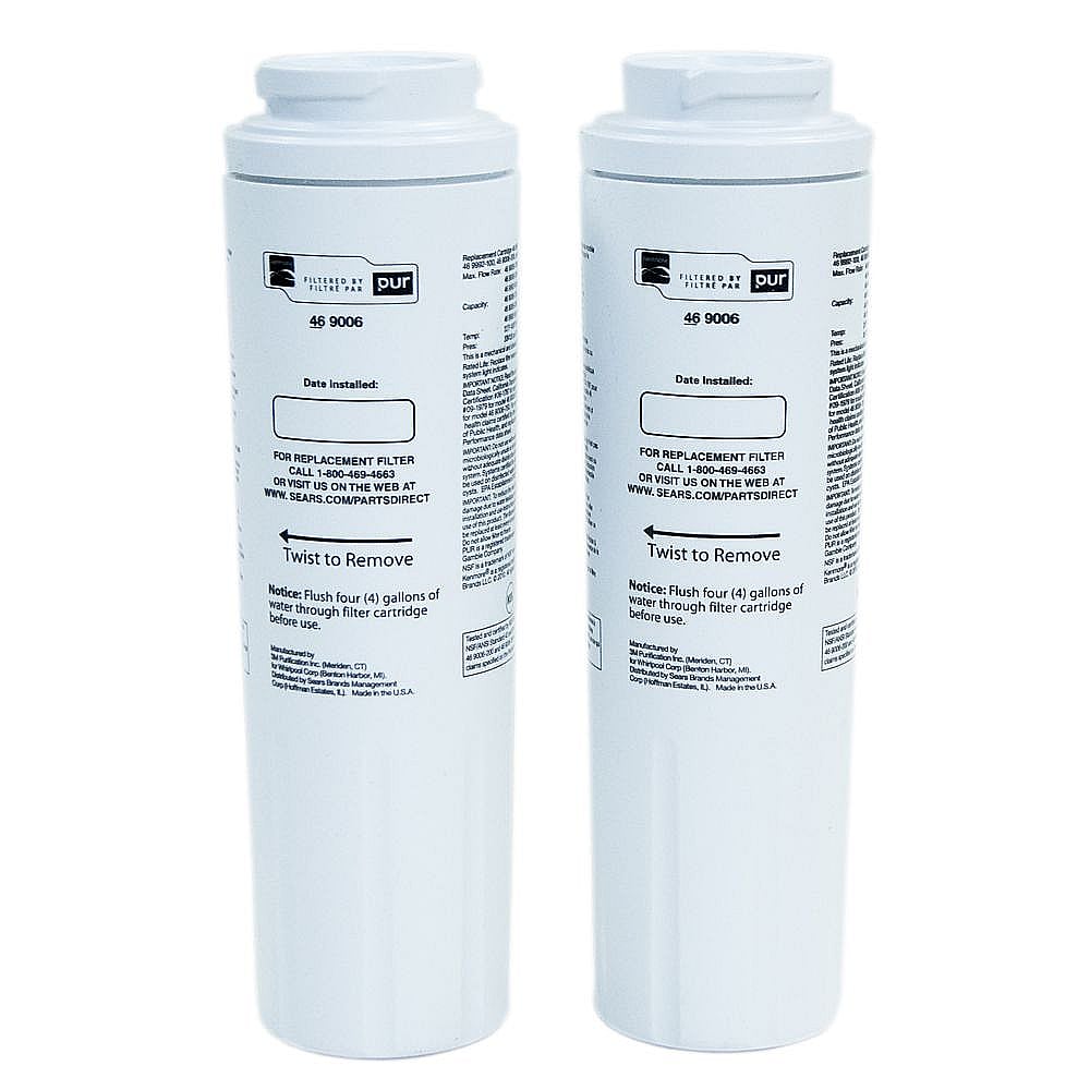Genuine Kenmore Refrigerator Water Filter 9006, 2-pack W10574143