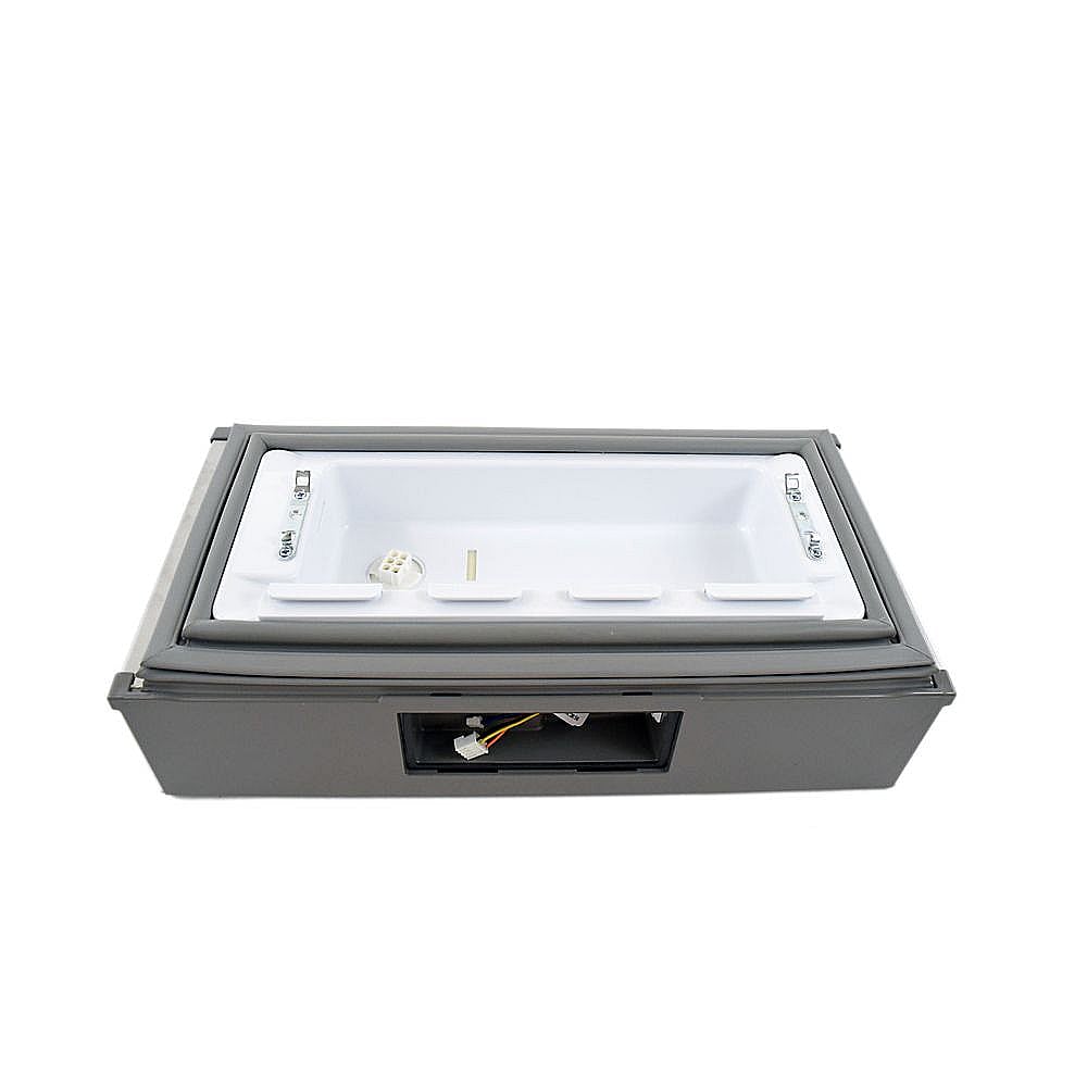 Refrigerator Drawer Door Assembly, Left (stainless) W10815674