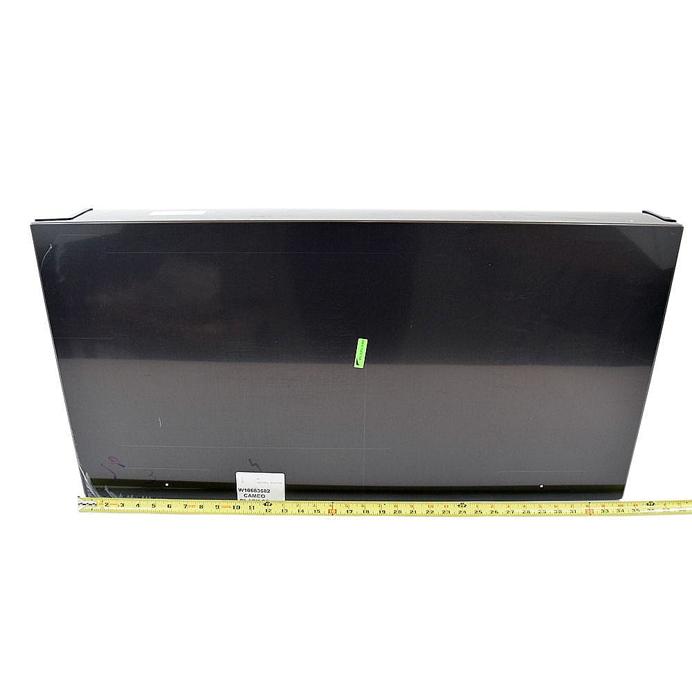 Refrigerator Door Assembly, Right (black And Stainless) W10815686