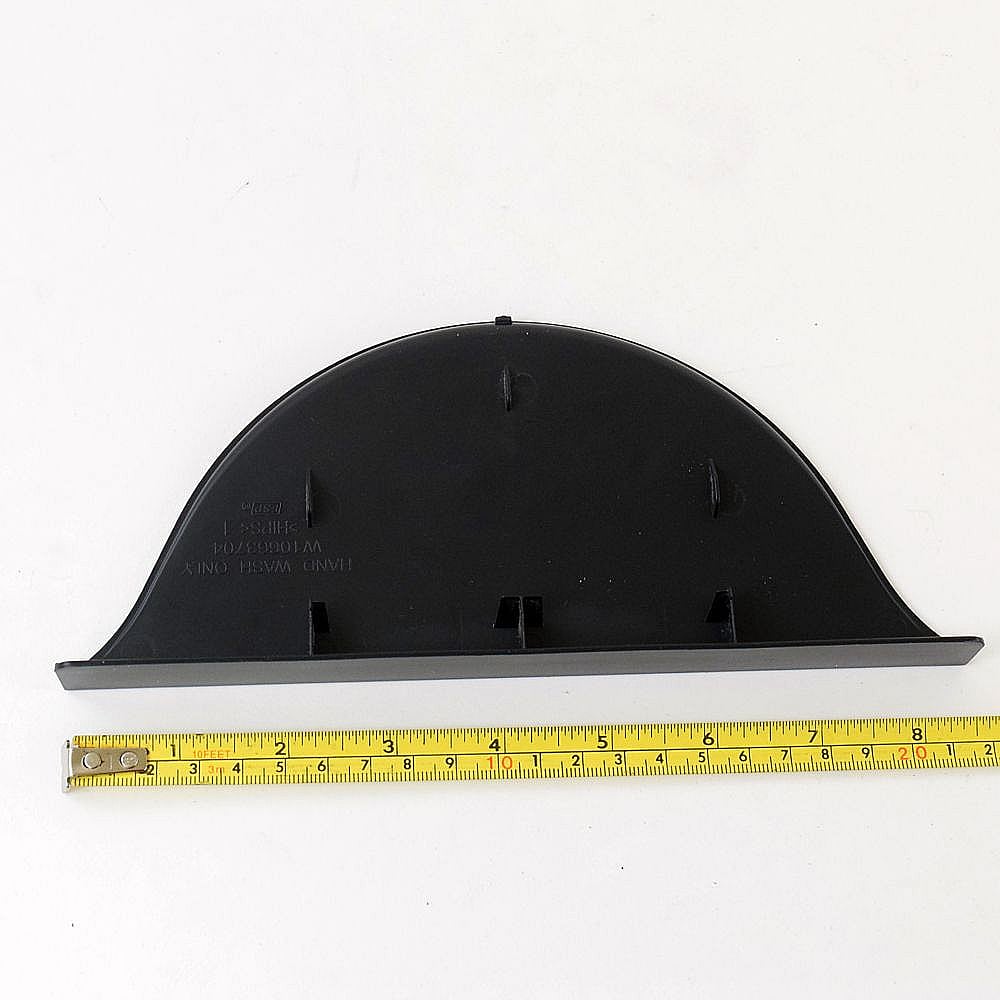 Refrigerator Dispenser Drip Tray (black) W10909034