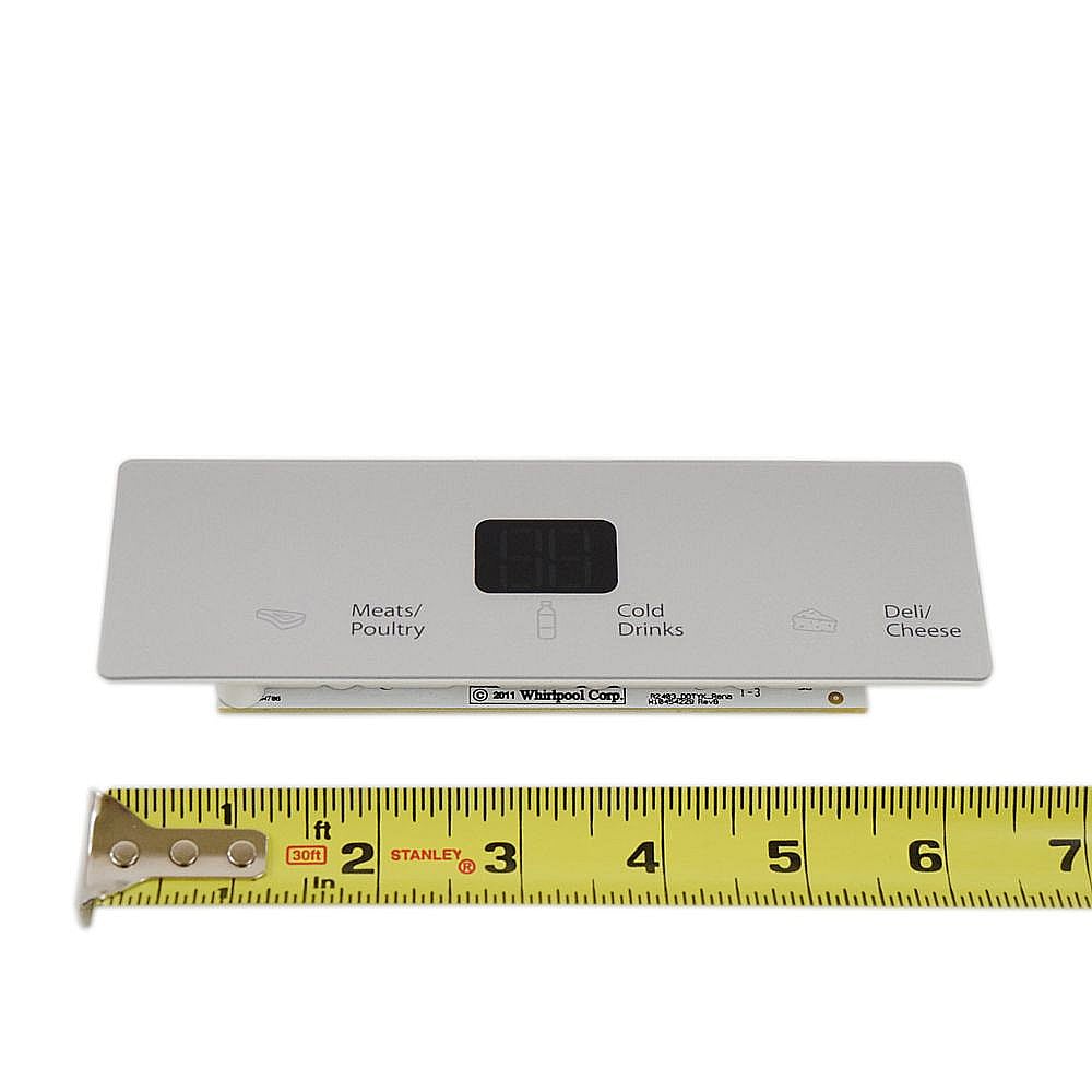 Refrigerator Deli Drawer Control Board And Panel Assembly WPW10565996