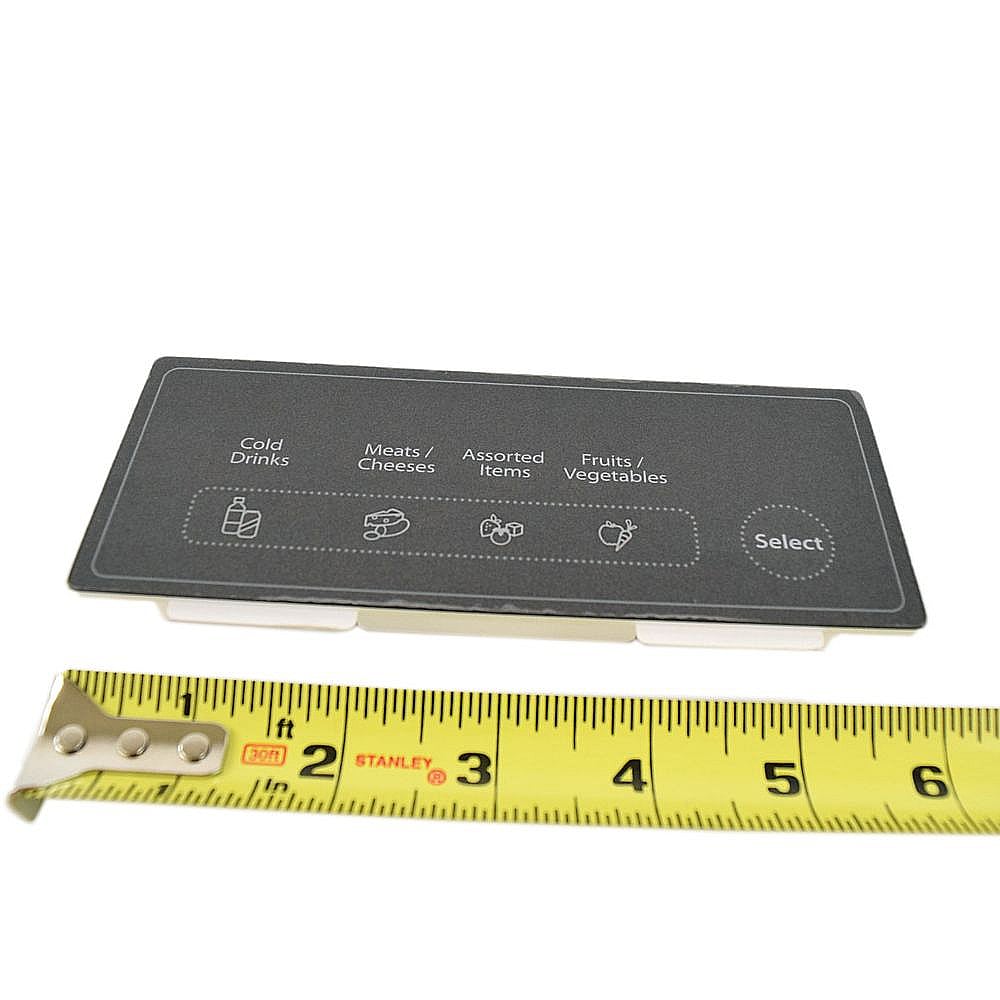 Refrigerator Temperature-controlled Drawer User Interface Assembly WPW10599145