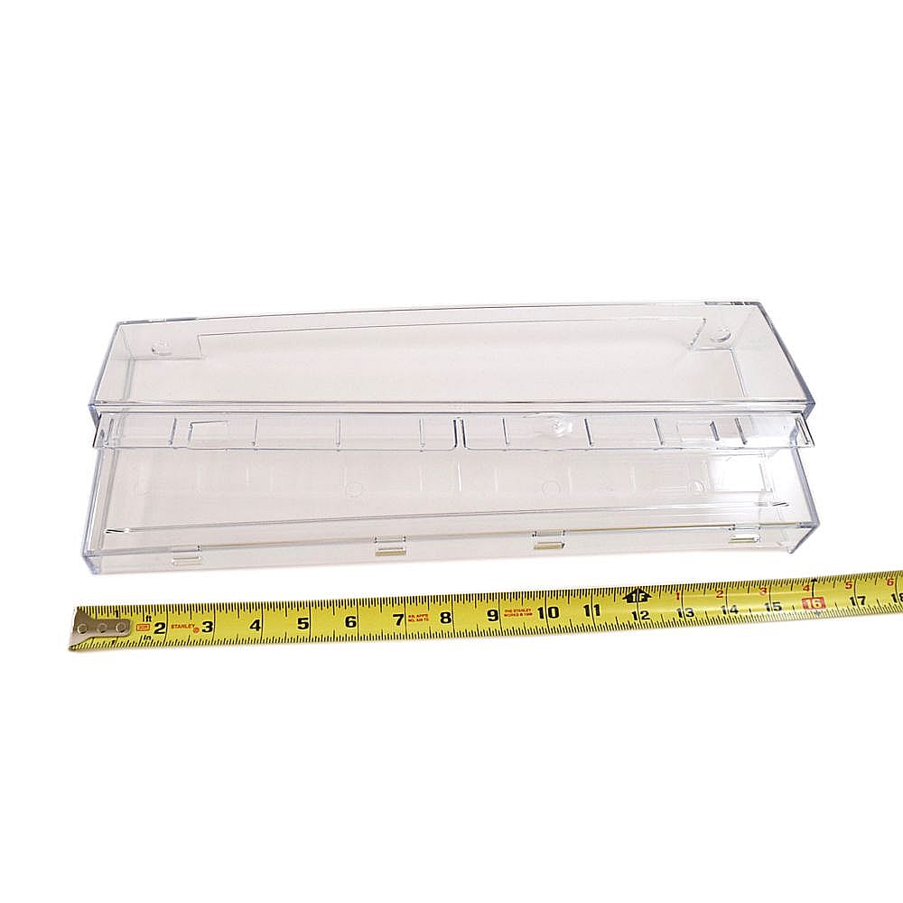 Refrigerator Crisper Drawer Front, Left WR32X10609