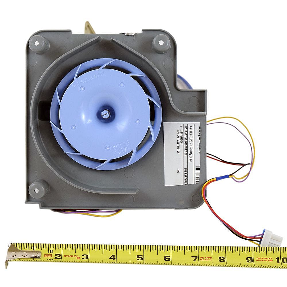 Refrigerator Ice Room Fan Motor Assembly ABA72913426