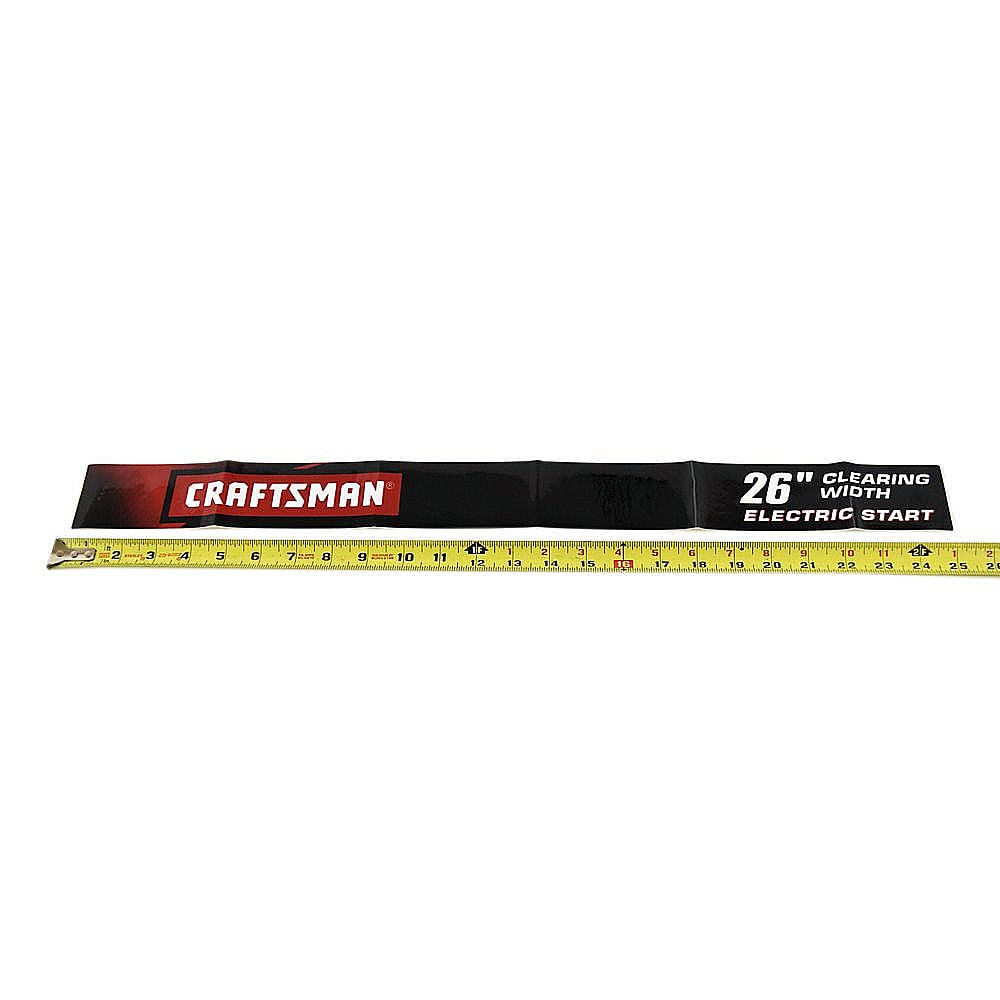 Snowblower Logo Decal 777D11430