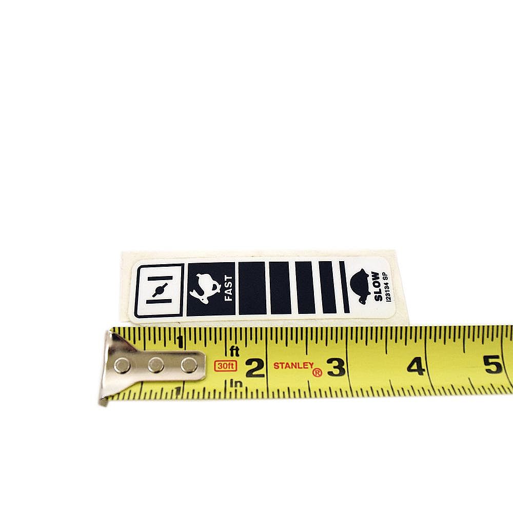 Throttle Label 777I23134