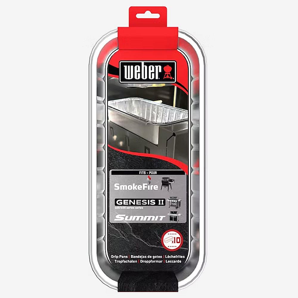 Weber Grill Drip Pans (10-pack) 6498