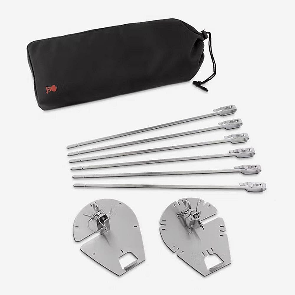 Weber Crafted Rotisserie Skewer Set 7675