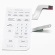 Touch Pad for Samsung MR6698WB/XAA - Part DE34-00049D