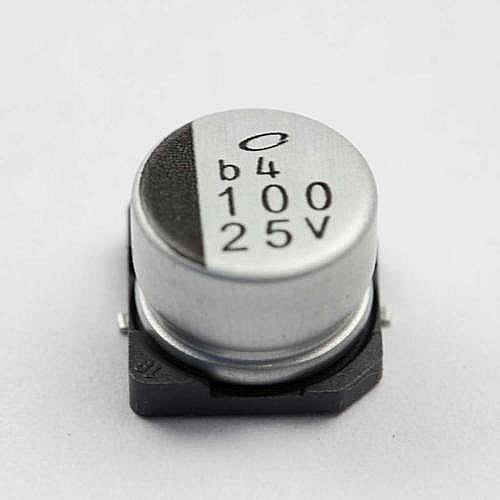 Part #1-128-401-11, Capacitor Elect 100Mf/25V