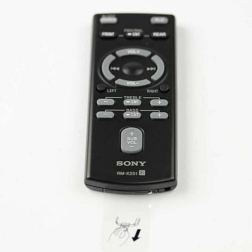 Part #1-489-850-12, Remote Control (Rm-X251)