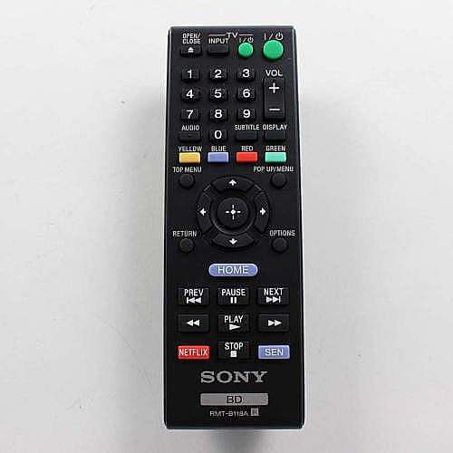 Part #1-489-959-11, Remote Control (Rmt-B118A)