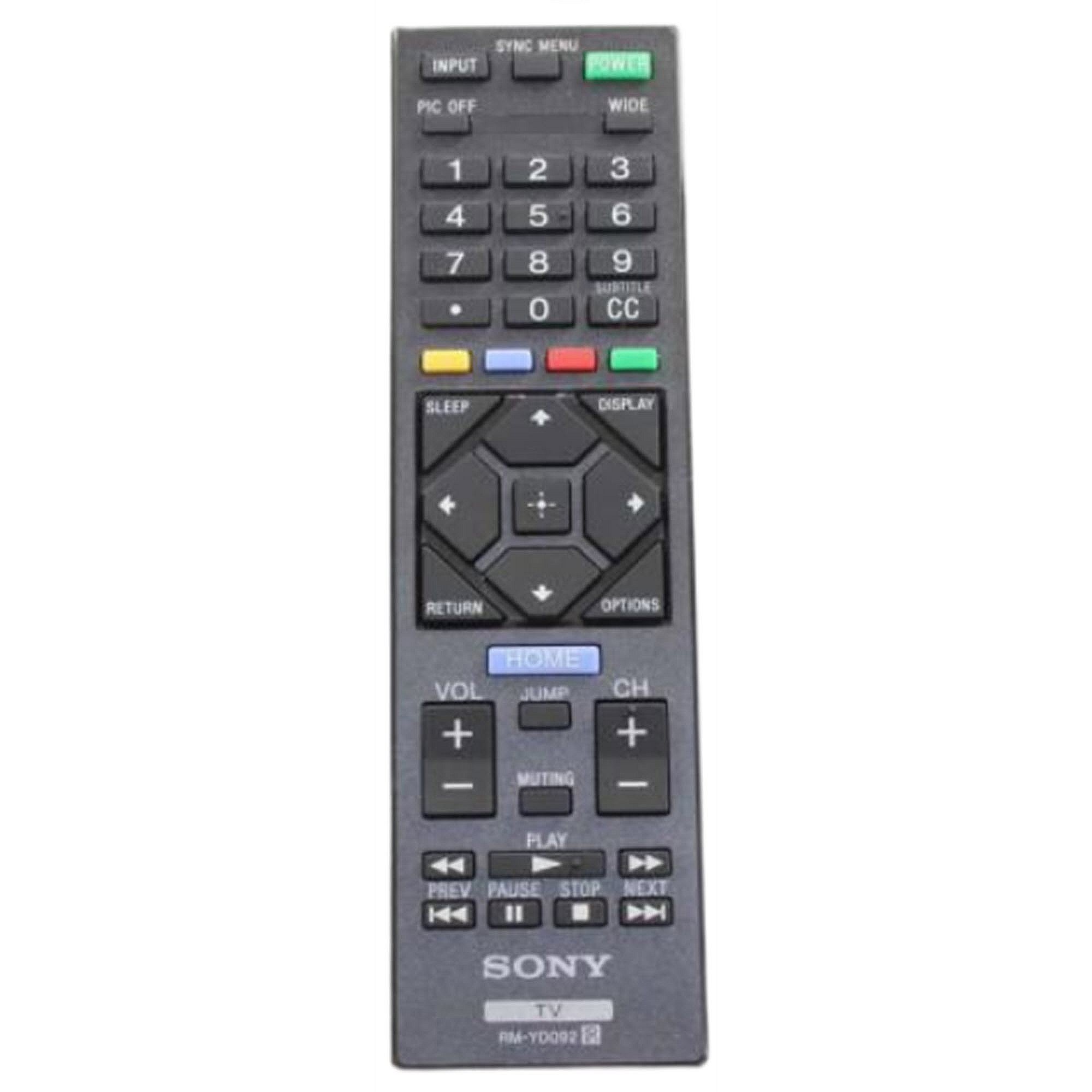 Part #1-492-065-11, Remote Control (Rm-Yd092)