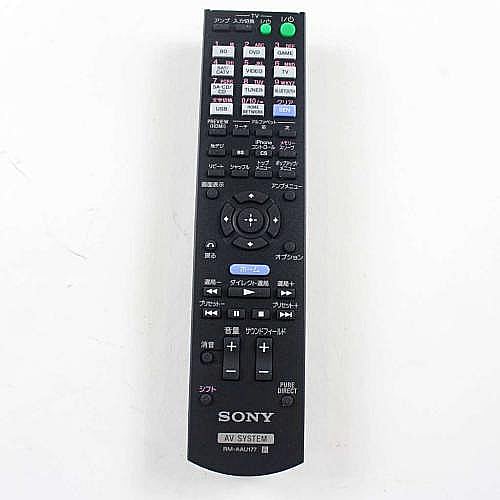 Part #1-492-171-11, Remote Control Rm-Aau177