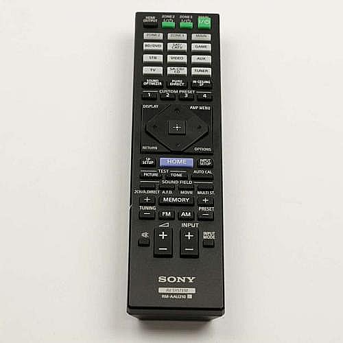 Part #1-492-849-11, Remote Control (Rm-Aau210)