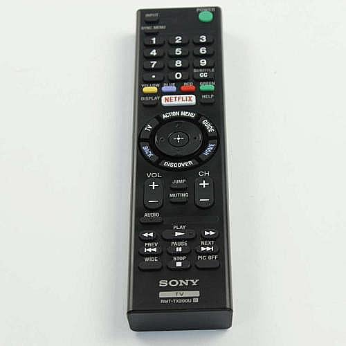 Part #1-493-159-11, Remote Control (Rmt-Tx200U)