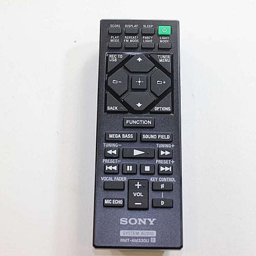Part #1-493-294-11, Remote Control (Rmt-Am330U)