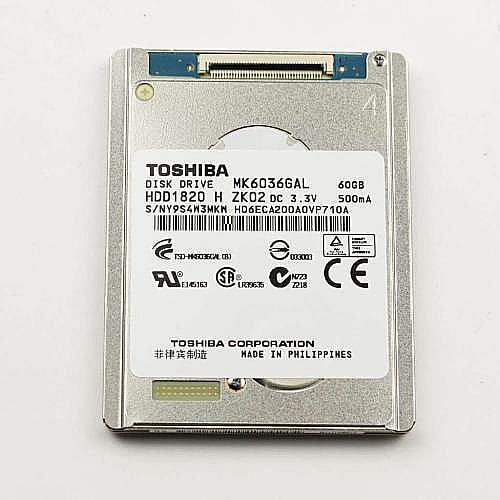Part #1-840-184-51, Hdd(Mk6036Gal-60Gb)