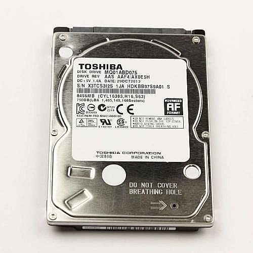 Part #1-840-802-71, Hdd(750Gb)Mq01Abd075 (F/w:ax0E5H)Neo Bs