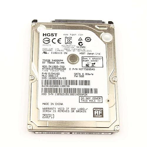 Part #1-840-874-41, Hdd(D750Gb Hts541075A9E680)