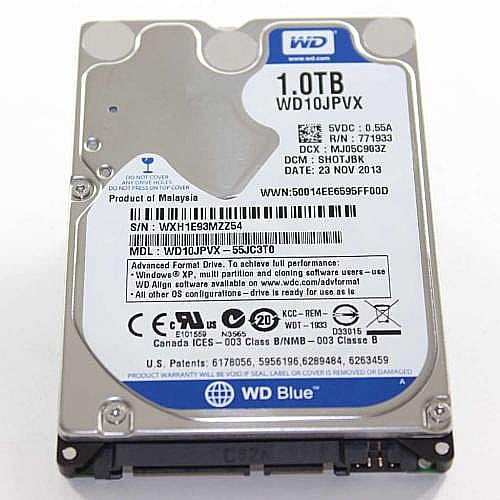 Part #1-845-177-11, Hdd(1Tb)Wd10Jpvx-55Jc3T0 Neo B/s