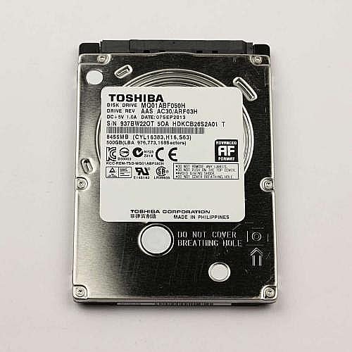 Part #1-845-185-21, Hdd(500Gb Mq01Abf050H Sl8G24N)