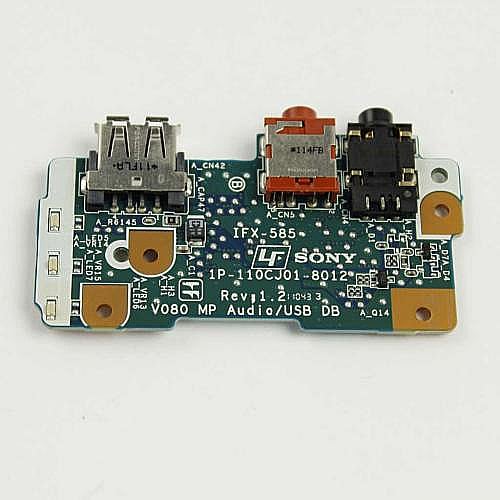 Part #1-857-878-11, Ifx-585 V080 Audio&usb Board