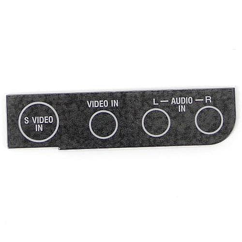Part #3-219-535-11, Label (Rear), Jack Cover