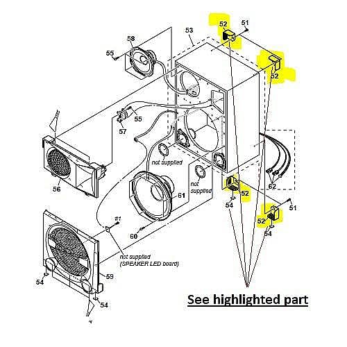 Part #4-462-486-01, Protector Corner