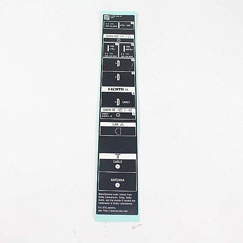 Part #4-583-384-31, Label, Side Terminal (Pdt M1)