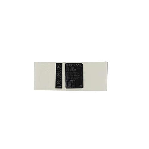 Part #4-688-863-01, Labelmodel Number(35500)(Com)