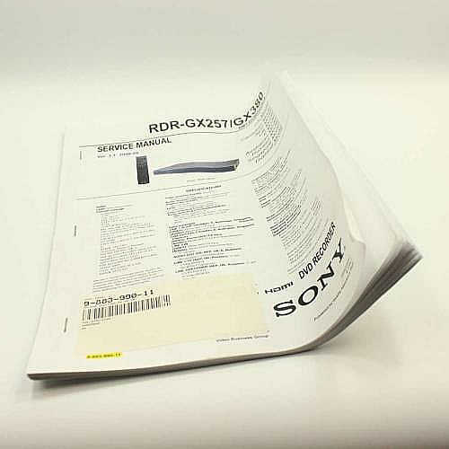 Photo of Part #9-883-990-11, Sm Rdr-Gx257/380 08 Us Ca from Repair Parts Direct