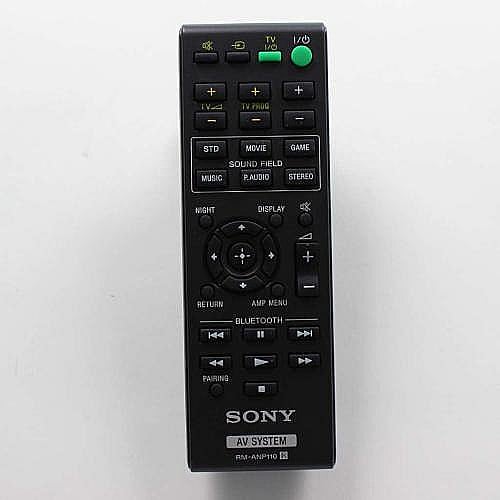 Photo of Part #9-885-188-50, Remote Control (Rm-Anp110) from Repair Parts Direct