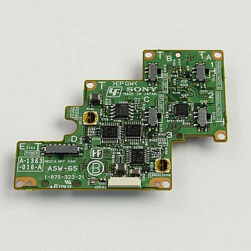 Part #a-1363-016-A, Mounted C.board, Asw-65